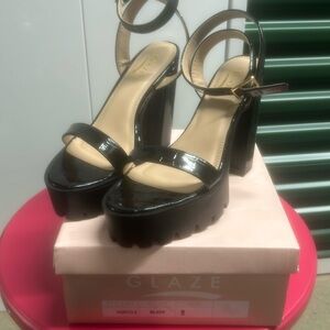 Alligator looking shoes